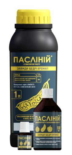 Пасліній 1л Долина, Стимулятор росту для томатів, для перцю, для баклажанів