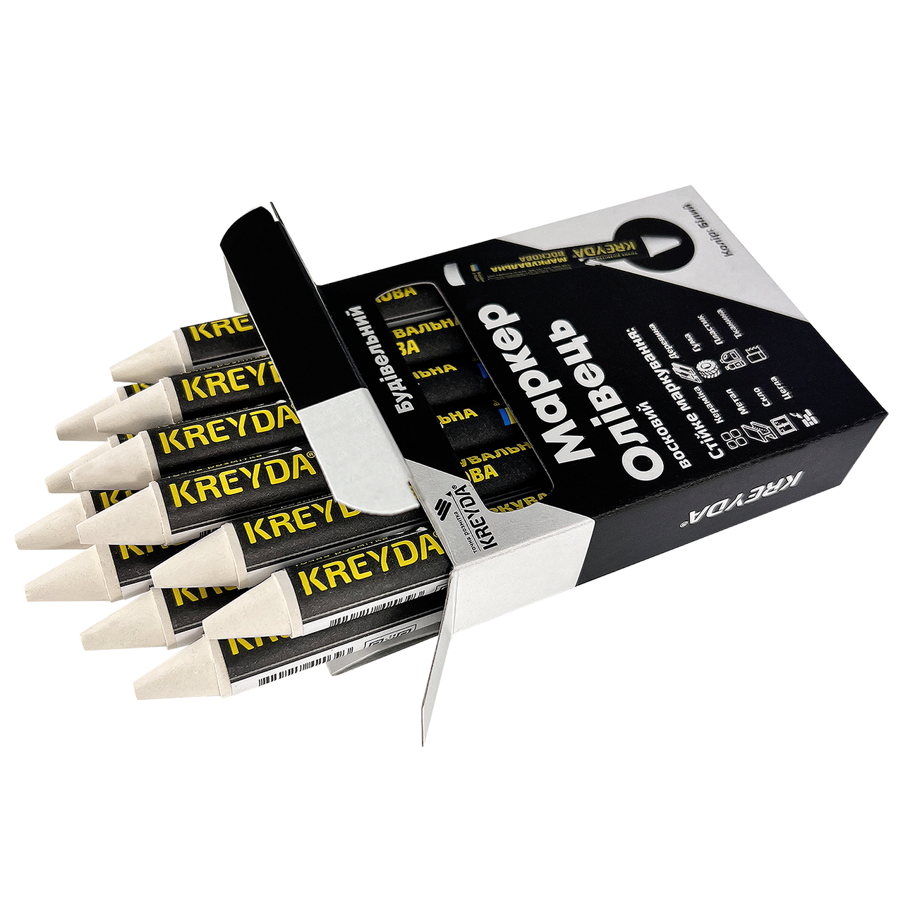 KREYDA воскова маркувальна для будь-якої поверхні, біла, фото 1