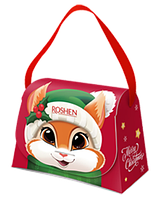 2026 Подарунок Новорічний Рошен (Roshen) №2 Новорічна сумочка 330г