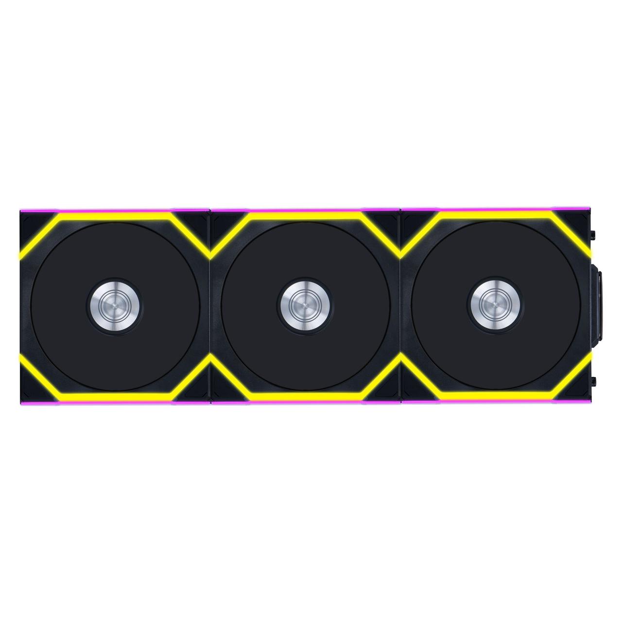 Комплект вентиляторів  Lian Li UNI FAN SL Wireless ARGB PWM, ARGB, 3-Pack  – 120 мм