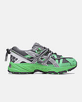 Чоловічі кросівки Asics Gel Kahana TR V2 Retro Functional Athleisure Casual Sports Shoe Асікс Гель Кахана ТР В2 сірі кеди текстиль, фото 6