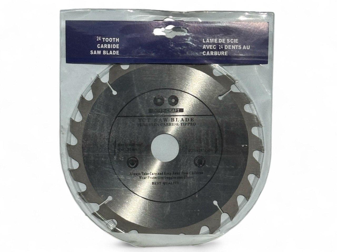 Пильний диск по дереву Inter-Craft 210*30 мм 24 зубів