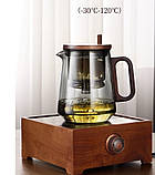 Чайник заварювальний Гунфу 800 мл  з круглою ручкою, фото 7