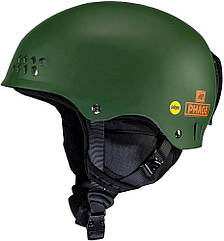 Гірськолижний сноуборд шолом K2 Phase MIPS Forest Green L/XL (59-62cm)