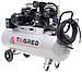 Надійний компресор на 3 поршні Tagred TA307B Компресор з сепаратором та фільтром, фото 3