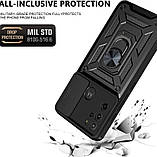 Ударостійкий чохол Camshield Serge Ring for Magnet для Motorola Moto G60s, фото 3