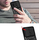 Ударостійкий чохол Camshield Serge Ring for Magnet для Motorola Moto E20, фото 6