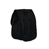 Поясна сумка-чохол для активних навушників. Кріплення Molle. Чорна, фото 3