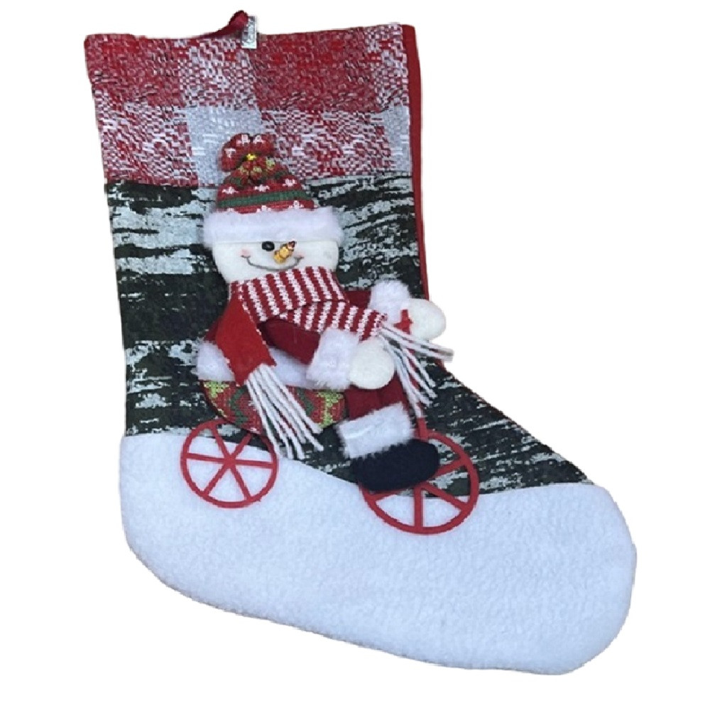 Чобіток для подарунків 18х38см 3 види №R96012(12), фото 1