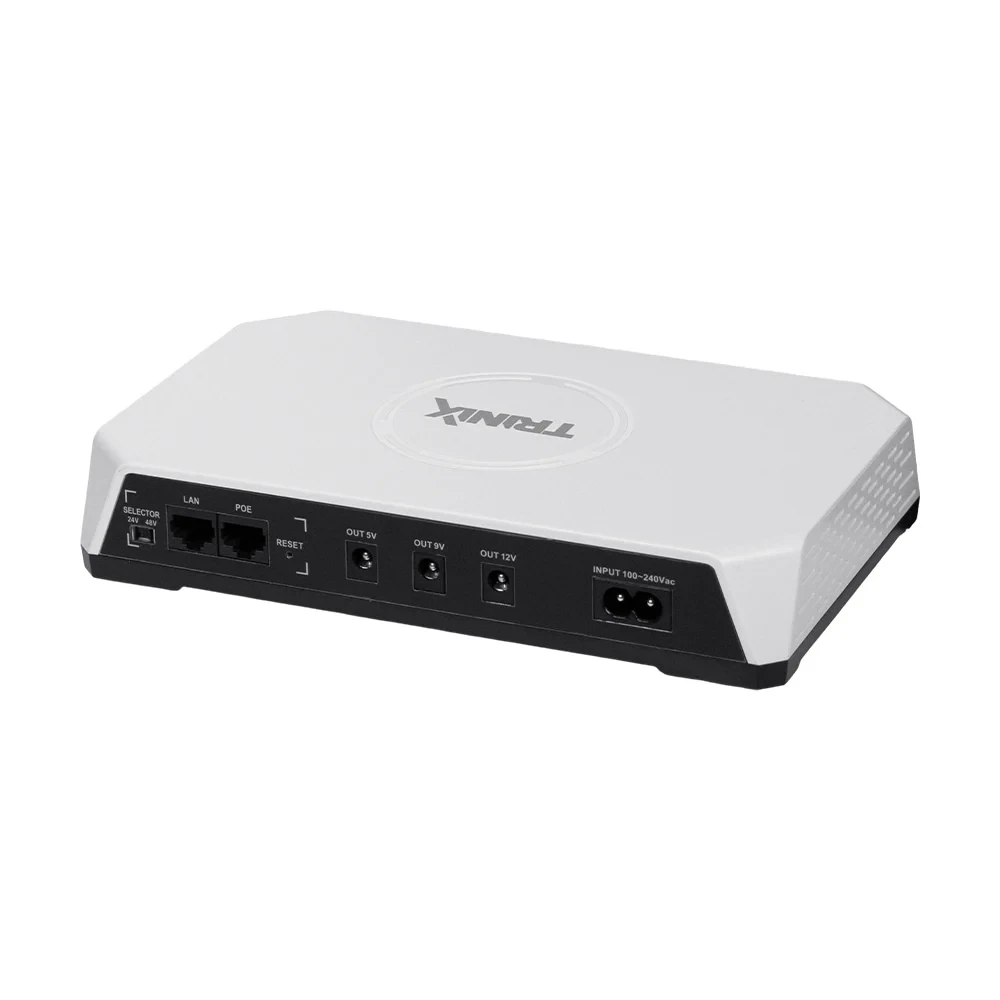 Джерело безперебійного живлення для роутера 20000mAh Trinix TRX-MUPS-3648PoE