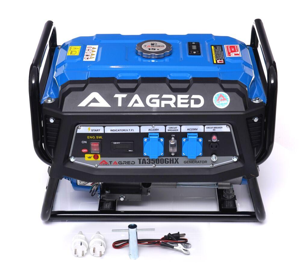 Компактний бензиновий генератор Tagred TA3500GHX Генератор 5000W
