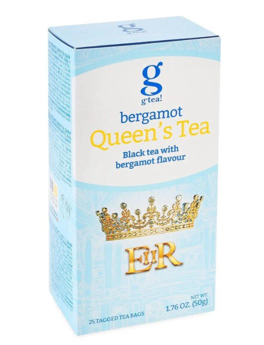 ЧАЙ чорний GRACE Queen's Tea байховий дрібнолистовий з ароматом бергамота у пакетиках б/ярлика 25шт*2г, (Грейс)