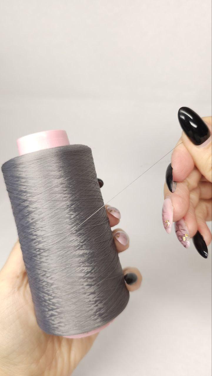 Нитки для оверлока колір "мишачий 150" 5000 м 16.7 tex