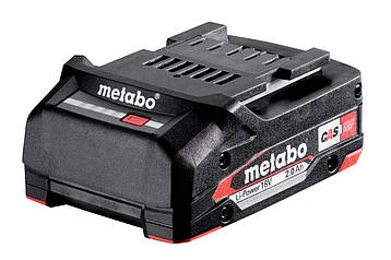 Акумуляторний блок METABO LIPOWER, 18 В – 2,0 А·ГОД (625026000)