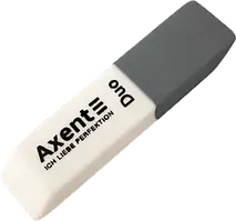 Гумка комбінована, стирачка Axent Duo 1185-A