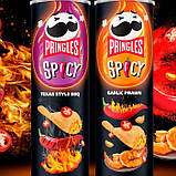Чіпси Pringles Spicy BBQ Flavour 102 г, фото 2