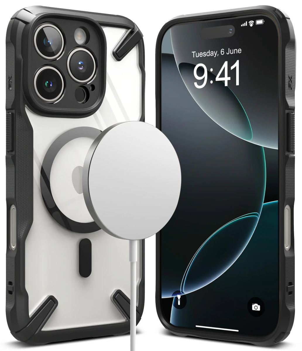 Чохол Ringke Fusion X Magnetic до iPhone 16 Pro Max Black (FXMG905E55)