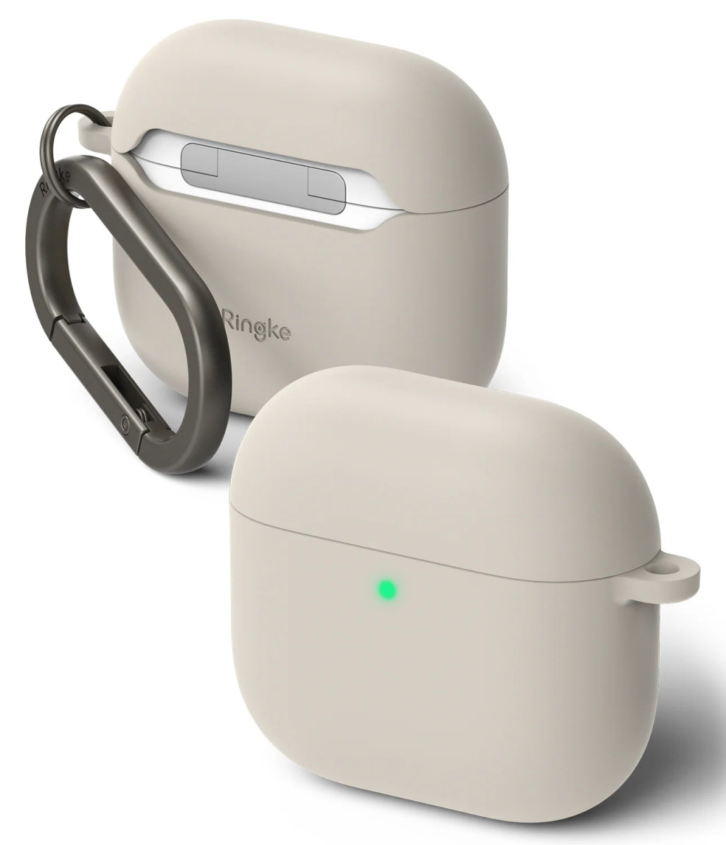 Чохол Ringke Silicone до Apple AirPods 4 Stone (EC971002RS)