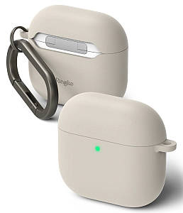 Чохол Ringke Silicone до Apple AirPods 4 Stone (EC971002RS)