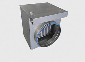 Водяний повітронагрівач для круглий каналів C-KVN-K-315
