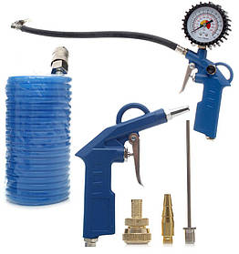 Пневматичний комплект для відкачування та продувки, набір для продувки Tagred TA104