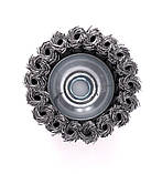 Дротяна чашоподібна щітка Ø75 мм M14 для КШМ, торцева щітка Tagred TA4098, фото 8