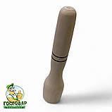 Ступка дерев'яна з товкачем 9х9 см, фото 9