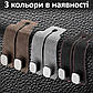 Гачок в автомобіль Relv suede hook вішалка органайзер на підголовник комплект чорний, фото 7
