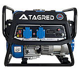 Генератор для дачі Tagred TA1600AVR електростанція для будинку 1.6 кВт, фото 5