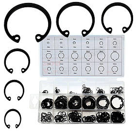 Набір внутрішніх стопорних кілець SEGERA E-CLIP, 300 шт у футлярі Tagred TA1403