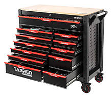 Професійний візок для інструментів Tagred TA196 візок з автоматичним закриттям, фото 4