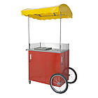 Пересувний прилавок для кукурудзи ППК, вітрина для кукурудзи Муза-кукурудза, прилавок для торгівлі кукурудзою, фото 2