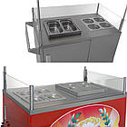 Пересувний прилавок для кукурудзи ППК, вітрина для кукурудзи Муза-кукурудза, прилавок для торгівлі кукурудзою, фото 4