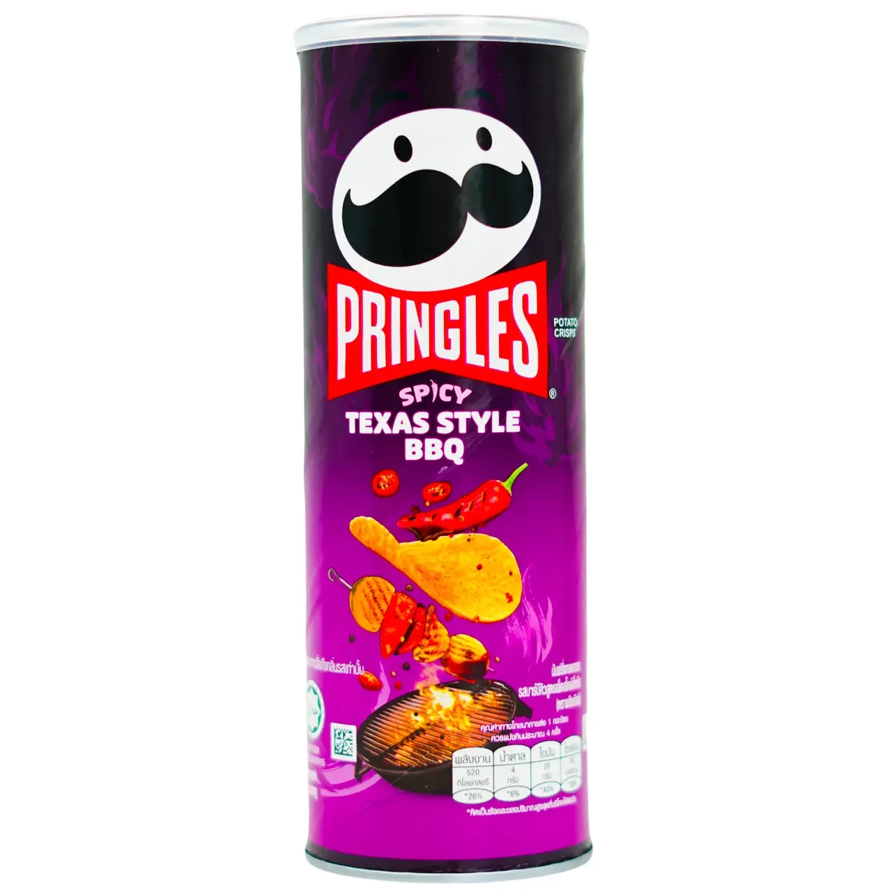 Чіпси Pringles Spicy BBQ Flavour 102 г, фото 1