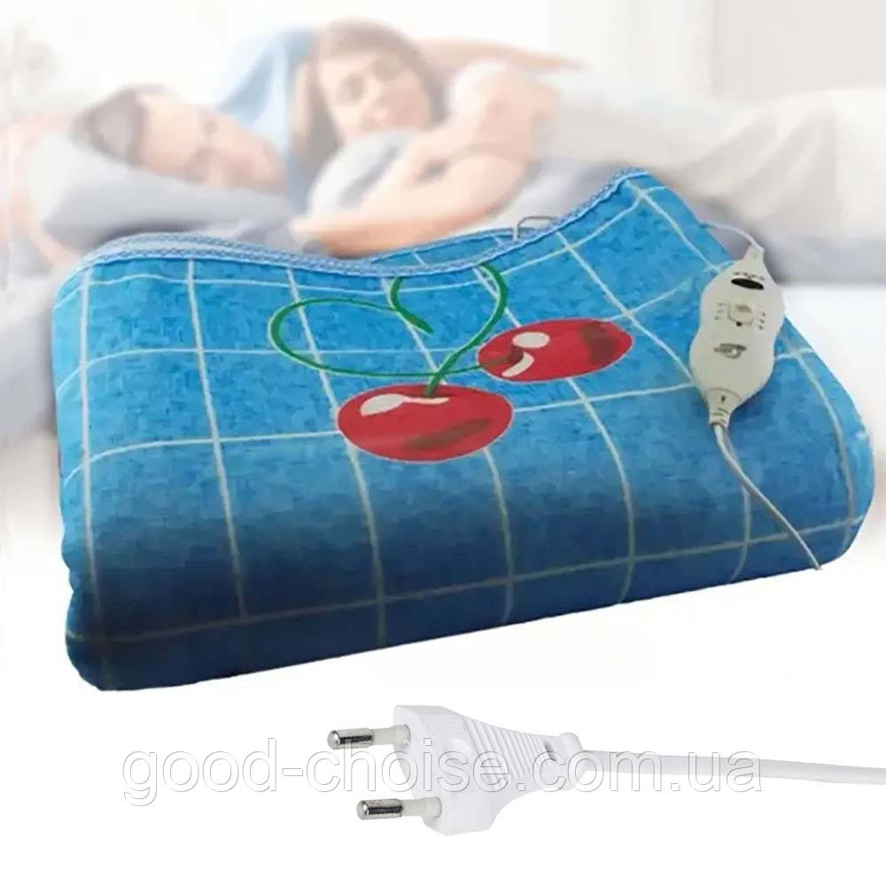 Електропростирадло з підігрівом 150х180см від мережі, Electric Blanket / Електричне простирадло з терморегулятором
