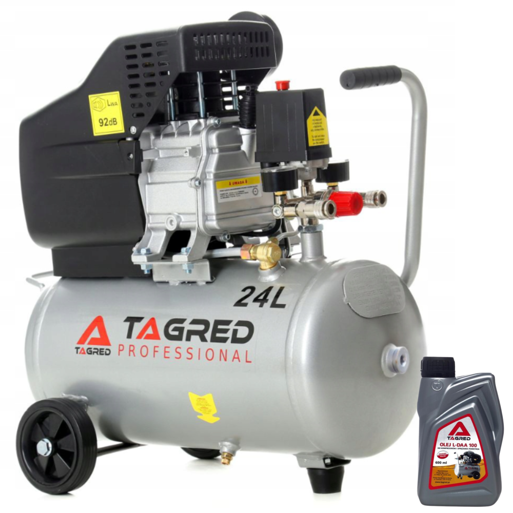 Масляний компресор Tagred TA300N компресор з повітряним шлангом