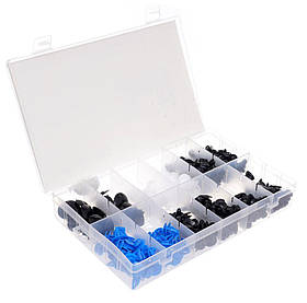 Автомобільні кліпси марки Opel 300 шт, набір для Опель 6 видів, кріплення обшивки Tagred TA1141