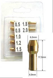 Набір цанг для бормашини 10 шт. для (Dremel)