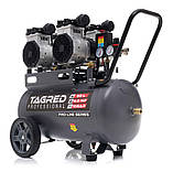 Промисловий компресор без масла Tagred TA3386 Безшумний безмасляний компресор, фото 5