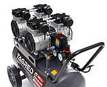 Промисловий компресор без масла Tagred TA3386 Безшумний безмасляний компресор, фото 6