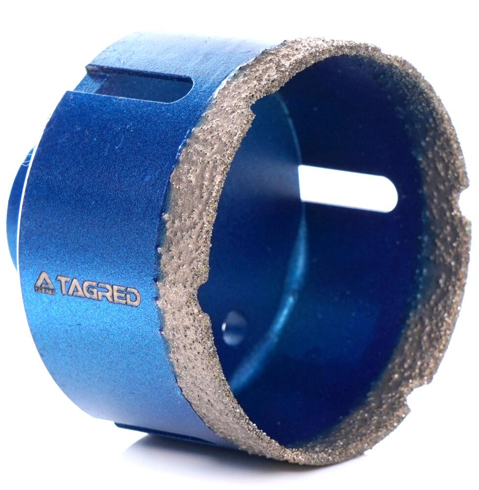 Коронка для каменю Алмазна коронка для кераміки та каменю 68 мм M14 Коронка для кераміки Tagred TA4091, фото 1