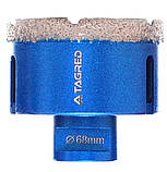 Коронка для каменю Алмазна коронка для кераміки та каменю 68 мм M14 Коронка для кераміки Tagred TA4091, фото 2