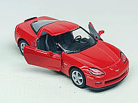 Машинка Kinsmart «Chevrolet Corvette Z06» червона, (12 см) KT5320W-2