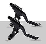 Ручки гальмівні для велосипеда алюмінієві (права + ліва), фото 4