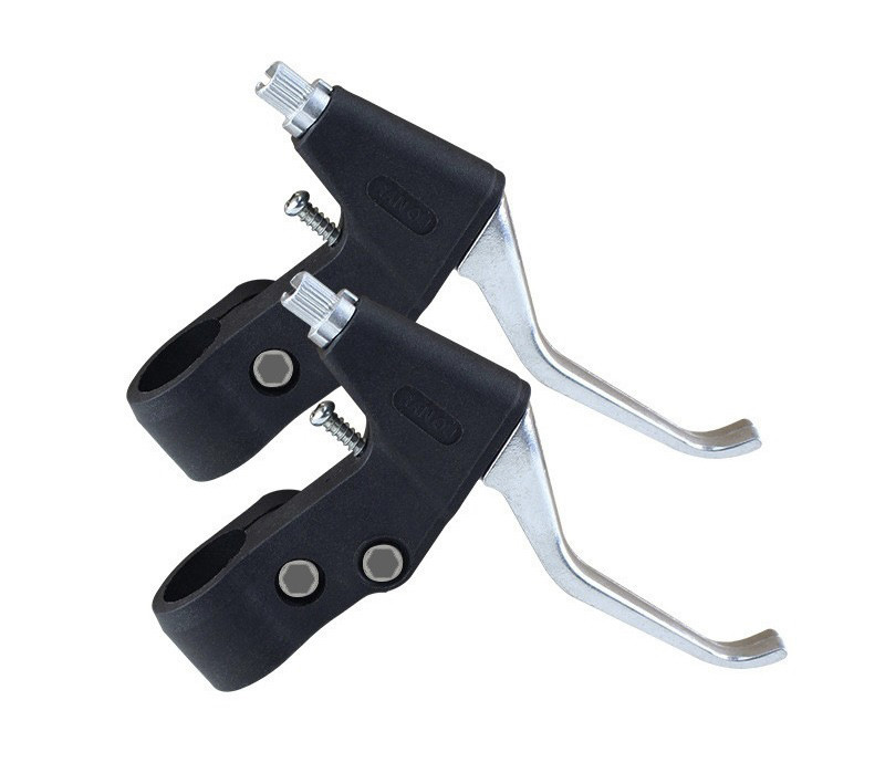 Ручки гальмівні для велосипеда (права и ліва) напів-алюмінієва, фото 1