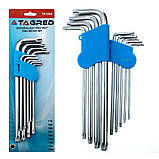 Шестигранні ключі для автосервісу Tagred TA1048 комплект шестигранників для професійних робіт, фото 2