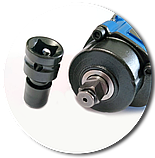 Адаптер для ударного ключа HEX Tagred TA4151 перехідник з квадрата на шестигранник, фото 5