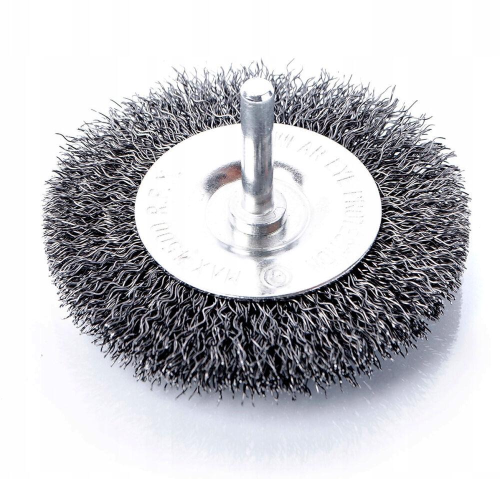 Щітка з дротяним кругом для дриляTagred TA4003 Дротяна щітка, фото 1