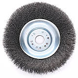 Дротяна щітка Щітка, дротяний диск для коси, кусачки, 200 мм, м'яка Щітка для мотокоси Tagred CZ0028, фото 2