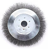 Дротяна щітка Щітка, дротяний диск для коси, кусачки, 200 мм, м'яка Щітка для мотокоси Tagred CZ0028, фото 3